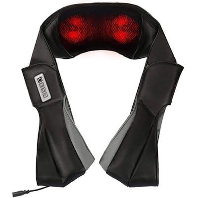 3D Nacken & Schulter Knetmassagegerät mit Wärme  und Vibrationstherapie für 19,99€ (statt 40€)