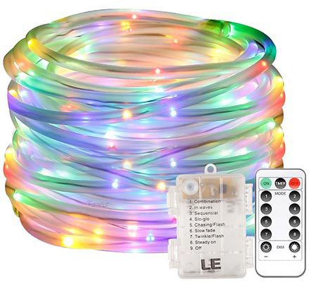 Lighting EVER   10 Meter RGB LED Schlauch mit 120 LEDs für 9,99€ (statt 14€)