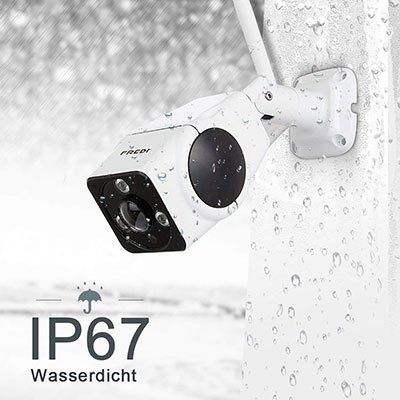 FREDI VR901 Außenkamera mit Weitwinkel & 360° für 35,99€ (statt 60€)