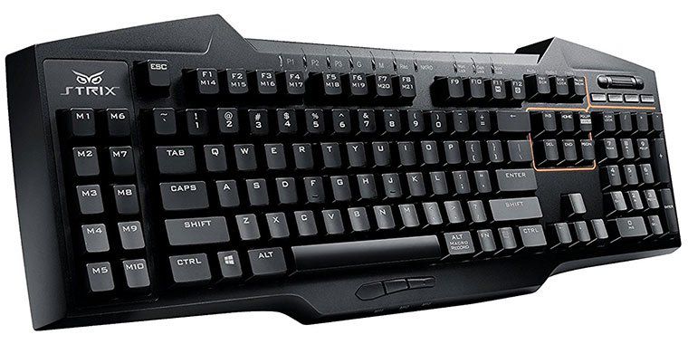 ASUS Strix Tactic Pro   Gaming Tastatur für 53,10€ (statt neu 123€)   Ausstellungsstück