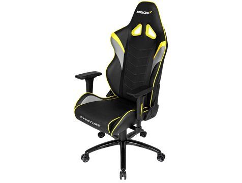 AKRACING Overture Gamingstuhl in Schwarz/Gelb/Grau für 222€ (statt 260€)