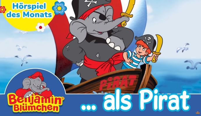Benjamin Blümchen: als Pirat (Folge 41, Hörspiel) kostenlos