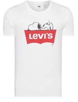 Levi’s X Peanuts Snoopy Batwing Graphic T Shirt für 17,99€ (statt 25€)