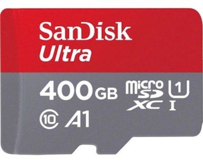 SanDisk Ultra 400GB microSDXC Speicherkarte für 44,99€ (statt 55€)