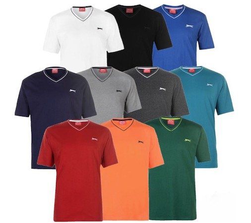 Slazenger Herren T Shirts mit V Ausschnitt für je 9,99€