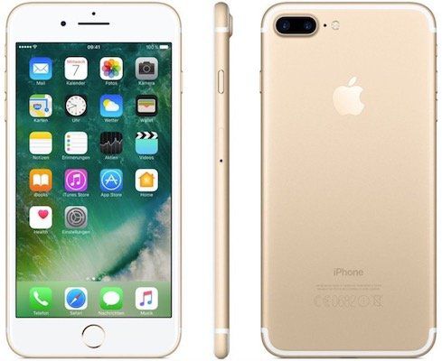 Apple iPhone 7 Plus mit 256GB in Gold für 369,90€ (statt neu 653€)   gebrauchte Ware