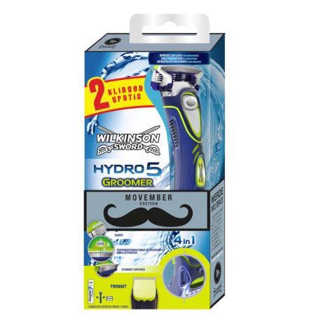 Wilkinson Rasierer 4 In 1 Hydro5 Groomer Movember Edition Inkl 3 Klingen Fur 7 99 Statt 16