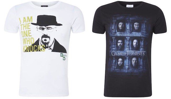 Geek Kleidung mit bis zu 40% Rabatt bei Zavvi   z.B. Heisenberg T Shirt schon ab 5,69€