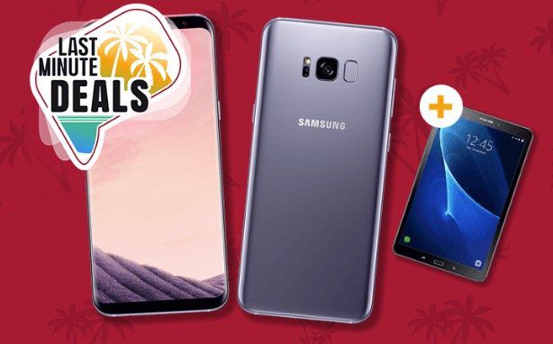 Samsung Galaxy S8 Plus für 4,95€ + gratis Samsung Galaxy Tab A 10.1 + Vodafone Flat mit 6GB Highspeed von Otelo für 29,99€ mtl.