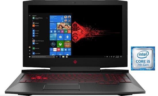 HP 15 dc0312ng Gaming Notebook mit i5, 8GB RAM, 1TB HDD, 128GB SSD, GTX 1050 für 849€ (statt 999€)