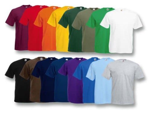 Vorbei! 2er Pack Fruit of the Loom Herren T Shirts komplett gratis (statt 10€)