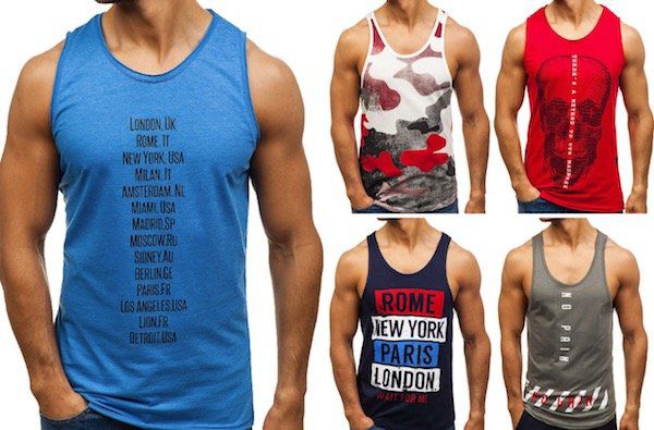 BOLF Herren Tanktops für je 10,95€