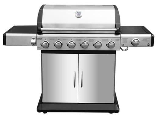 El Fuego Deluxe Edelstahl Gasgrill mit 6 Brennern für 362,94€ (statt 399€)