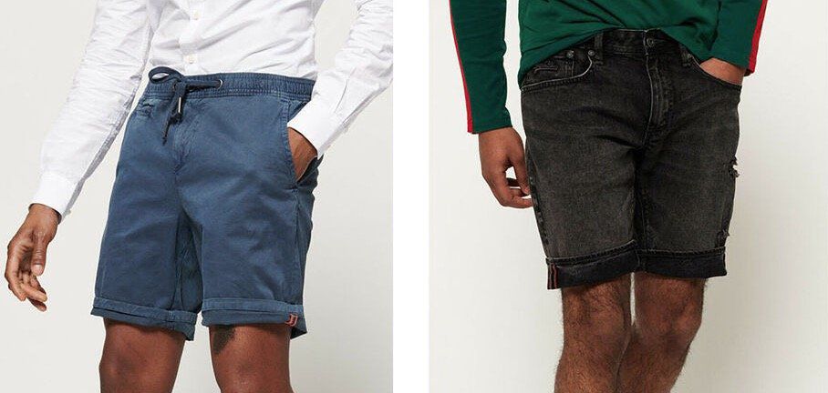 Superdry Shorts für Damen und Herren   zahlreiche Modelle für je nur 23,95€
