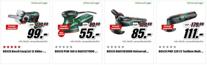 Media Markt Bosch Tiefpreisspätschicht: günstige Garten  u. Werkzeuge, Haushalt & Bad Artikel