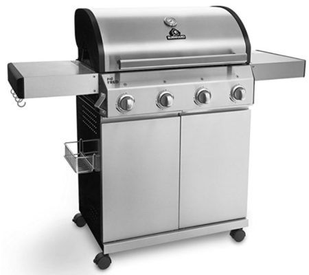 🔥🥩BURNHARD Big Fred Basic Silber 4 Brenner Gasgrill für 519,20€ (statt 699€)