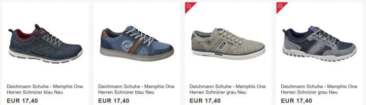 Deichmann eBay Sale mit Rabatten bis 50%   günstige Schuhe für Damen, Kinder und Herren ab 9,95€