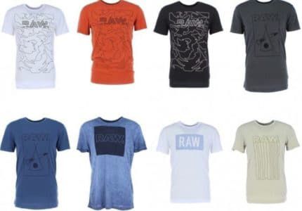 G Star Crostan und andere Herren T Shirts für je 19,99€