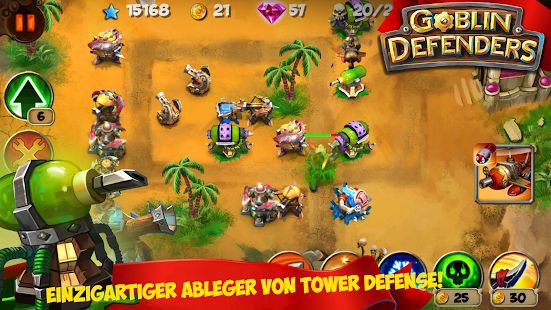 TD: Goblin Defenders   Towers Rush PRO (Android) gratis statt 0,99€