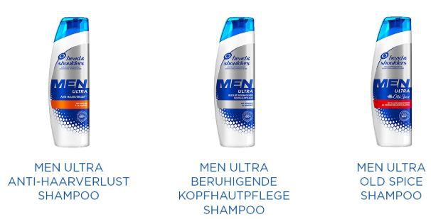 Head & Shoulders Aktionsprodukte gratis