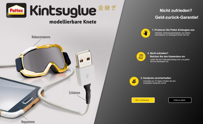 Kintsuglue modellierbare gratis