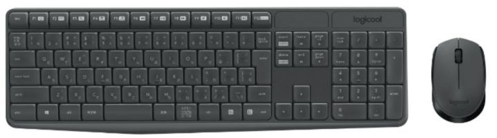 LOGITECH MK235  wireless Tastatur und Maus für 19€ (statt 28€)