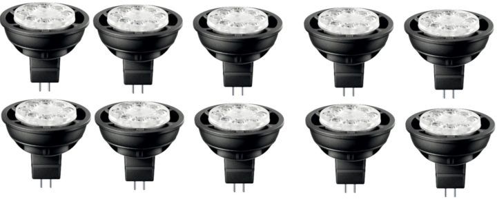 Philips Master LED GU 5,3 Leuchtmittel im 10er Pack für 29,95€