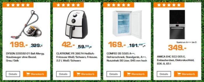 Saturn Startelf Sale: z.B. DYSON Ball Allergy Staubsauger für 199€ (statt 235€)