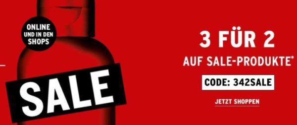 The Body Shop: kleiner Sale mit 3 für 2 Aktion bis Mitternacht