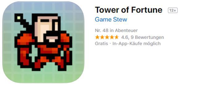 Tower of Fortune (iOS) gratis statt 1,09€