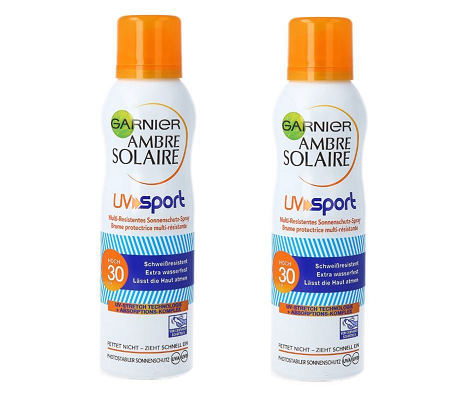 2er Pack Garnier AMBRE Sonnenschutz ( 2 x 200 ml, LSF 30) für 9,99€ (statt 18€)