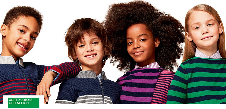 United Colors of Benetton Kinder Sale bei Vente Privee   z.B. Shirts ab 2,99€