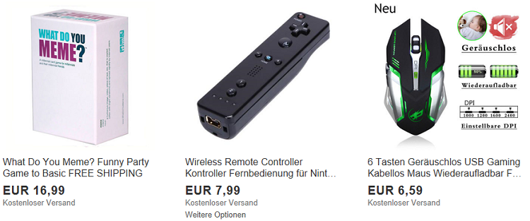 Knaller! Gratis Artikel bis max. 20€ bei eBay (mehr als 1 kaufen, günstigster gratis)