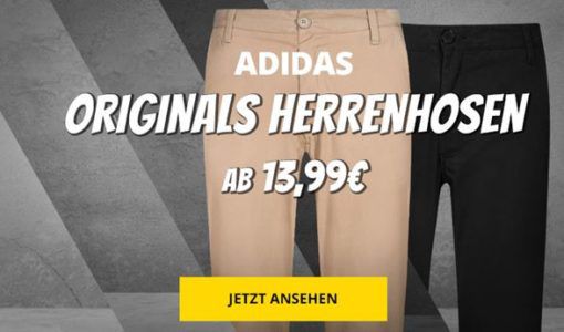 SportSpar: Adidas Herren Hosen ab 13,99€