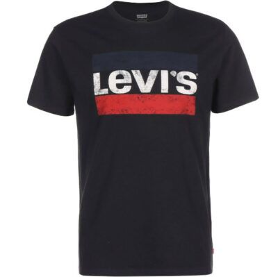 Levis Logo T Shirt in Schwarz, Grau & Weiß für 14,34€ (statt 27€)   bis 3XL