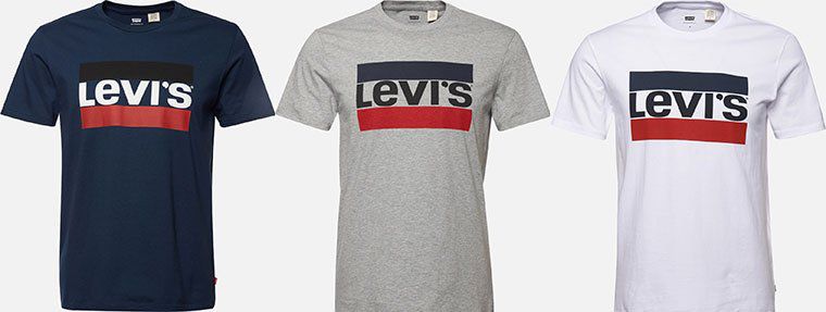 Levis Logograph Herren T Shirt für 19,05€ (statt ~23€)