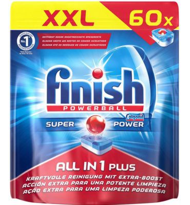 240er Pack Finish All in 1 Plus Spülmaschinentabs für 29,99€