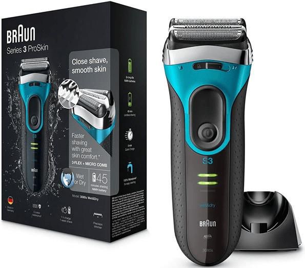 Braun Series 3080s Nass  und Tro­cken­ra­sie­rer für 47,99€ (statt 59€)