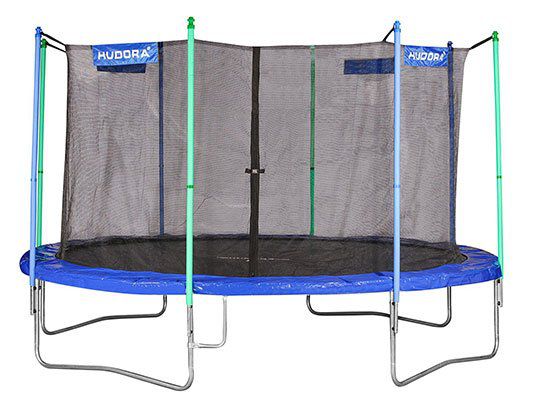 Hudora Fitness Trampolin 400V mit Sicherheitsnetz für 164,15€ (statt 279€)