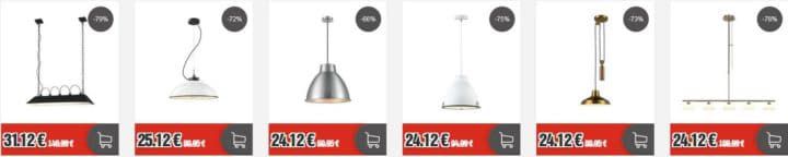 Top12 Blowout Friday: z.B. Karwei Lampen Sale   Retro Industriedesign ab 19,12€