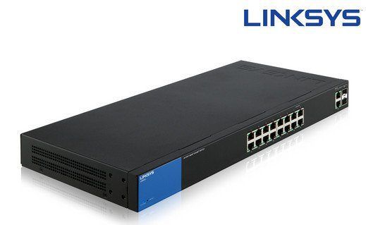 Linksys LGS318 18 Port Switch für 105,90€ (statt 153€)