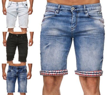 Rusted Neal Destroyed Bermuda Shorts für 35€