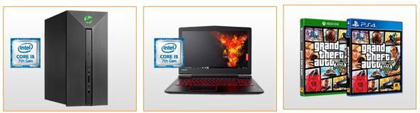 Saturn Entertainment Weekend Deals: z.B. LENOVO Legion Y520 i5 Gaming Notebook für 699€