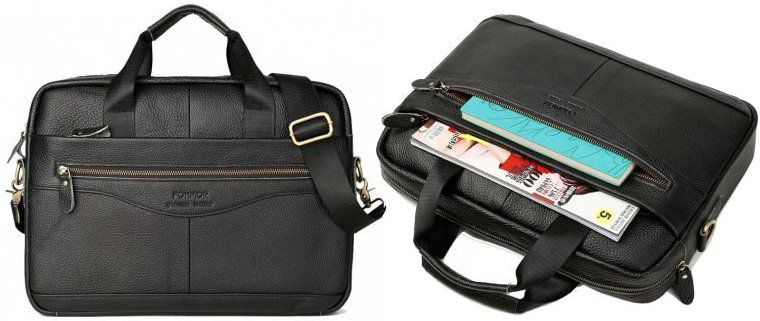 Laptoptasche aus Echtleder für 21,63€