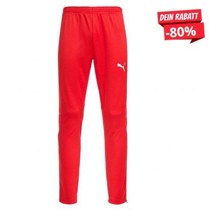 PUMA Herren Trainingshose in Rot (XS bis 2XL) für 12,83€ (statt 30€)