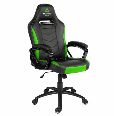 Vorbei! Alpha Gamer Kappa Gaming Chair AGKAPPA BK GRN für 57,88€ (statt 130€)