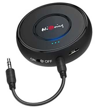 HiGoing F140433V 1   Bluetooth Empfänger inkl. Akku für 9,89€ (statt 15€)