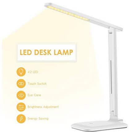 VICTSING LED Schreibtischlampe mit 3 Farb  & 3 Helligkeitsstufen ab 13,99€ (statt 19€)   Prime