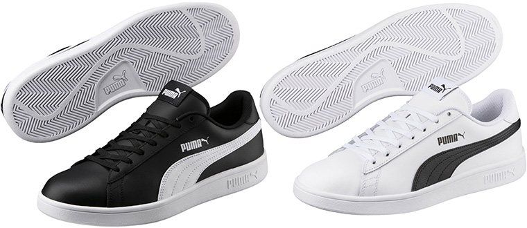 Puma Smash v2 L   Herren Sneaker in 2 Farben bis 48 für je 20€ (statt 25€)