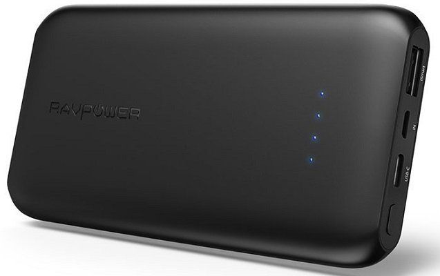 RAVPower (RP PB078) Powerbank mit 10.000 mAh für 18,19€ (statt 26€)